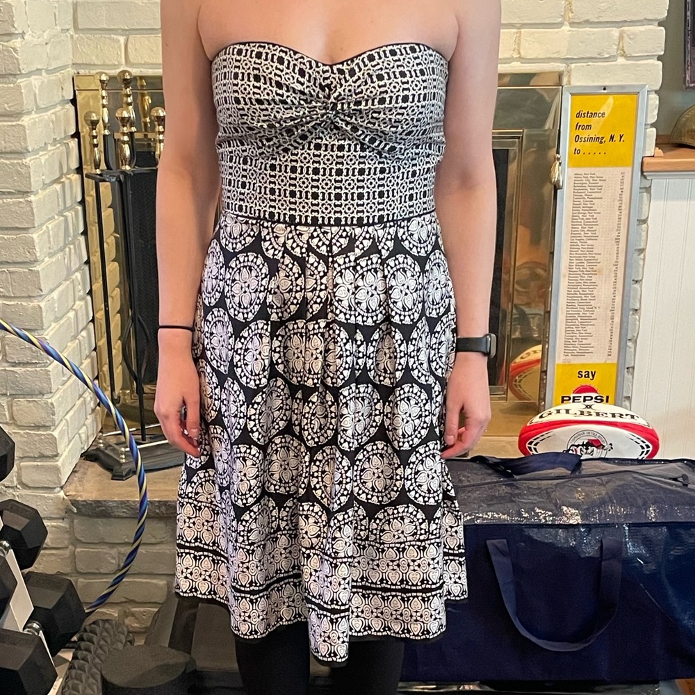 White House Black Market Printed Dress